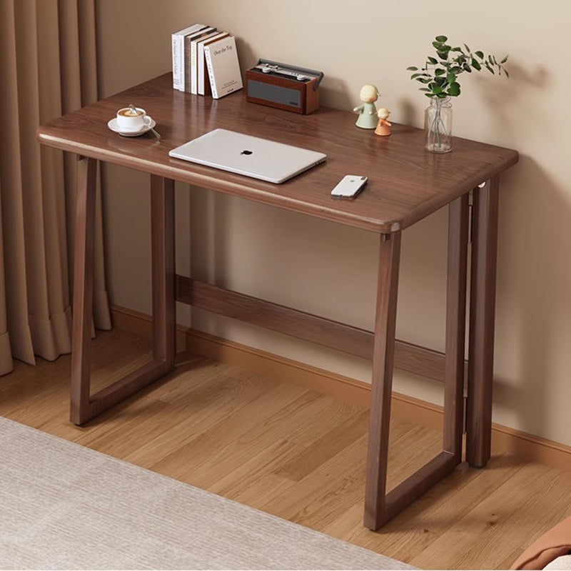 Traditional Rectangular Steel Foldable Desk