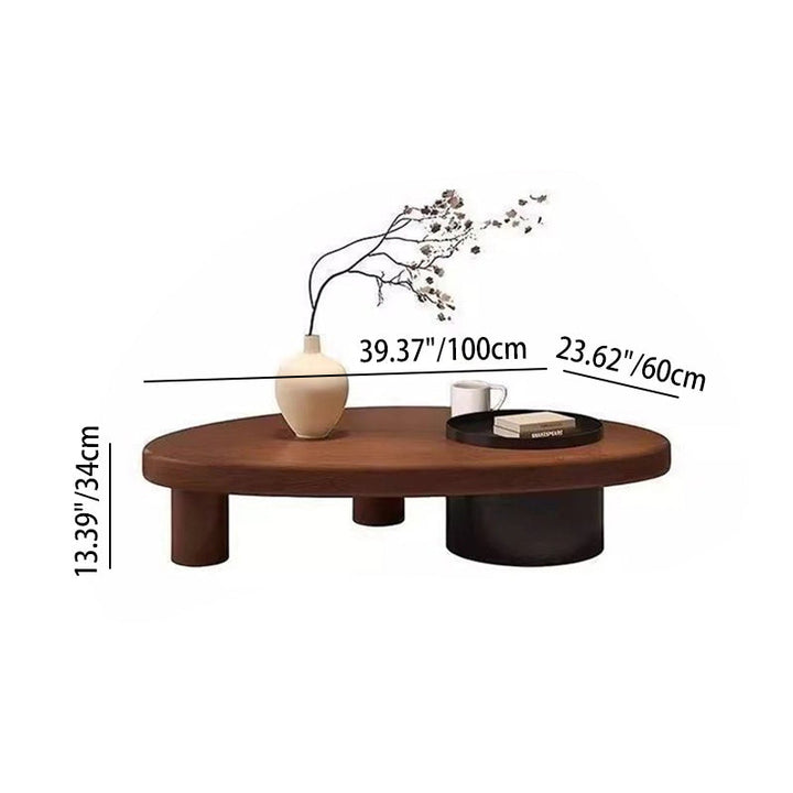 Contemporary Wood Coffee Table
