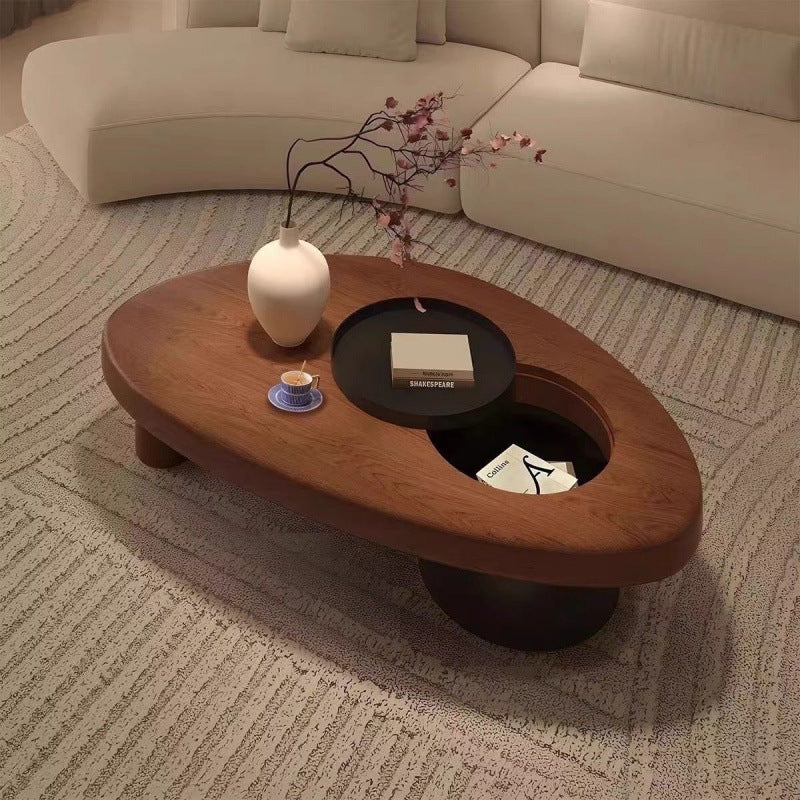 Contemporary Wood Coffee Table