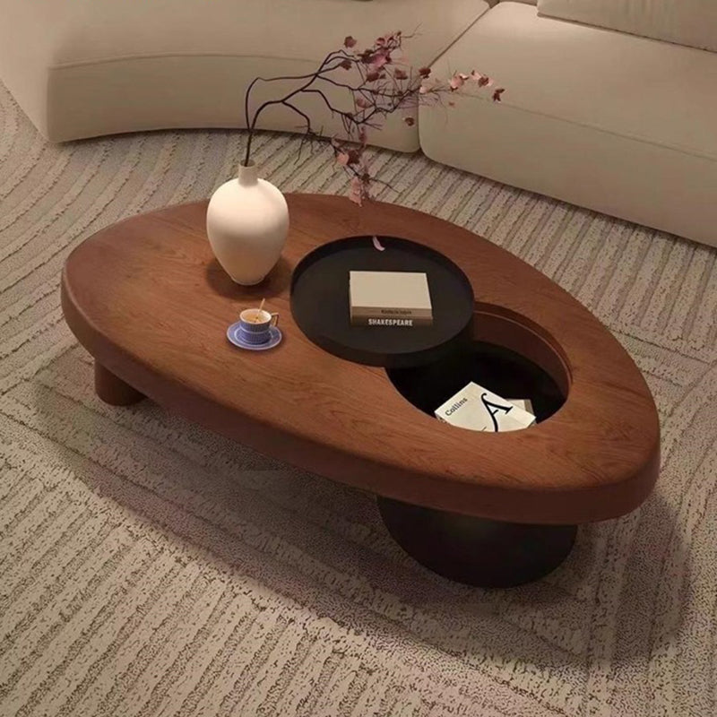 Contemporary Wood Coffee Table