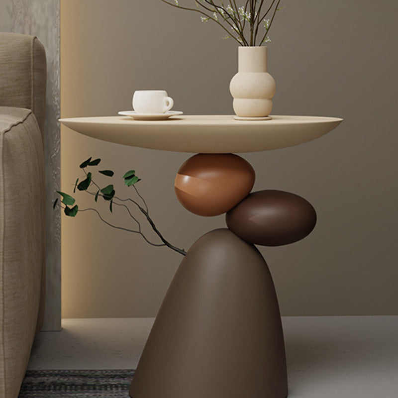 Contemporary Branch Resin End Table