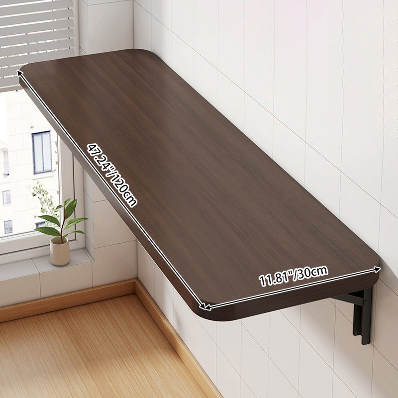 Minimalist Rectangular Metal Foldable Bar Table