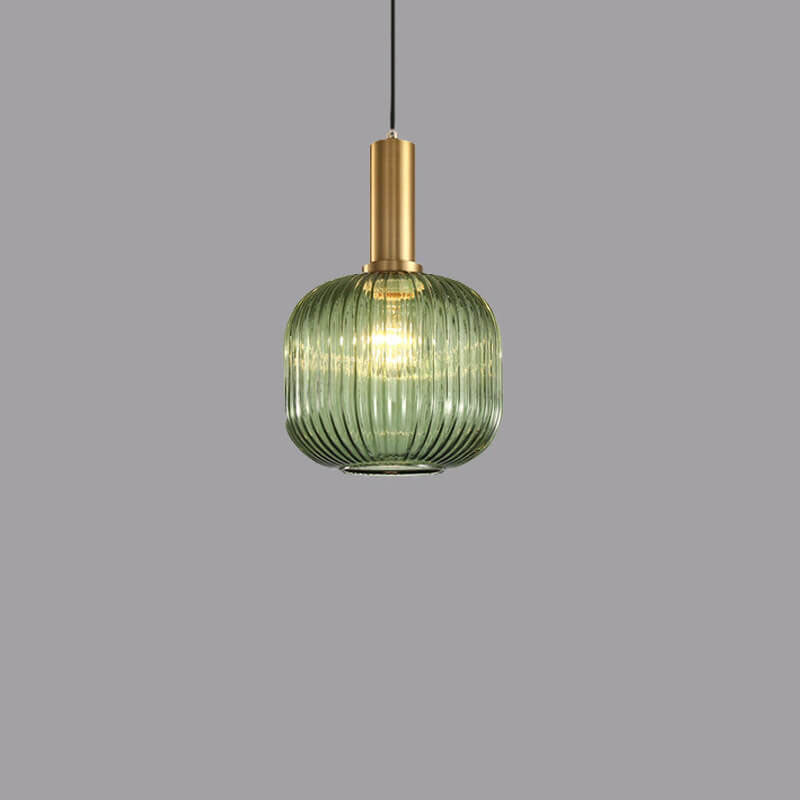 Minimalist Lantern Glass Pendant Light