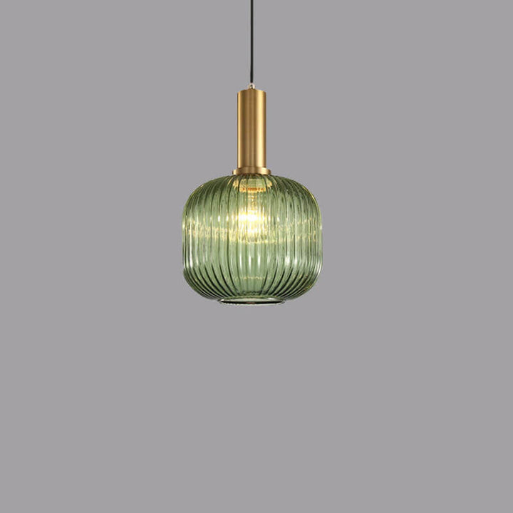 Minimalist Lantern Glass Pendant Light