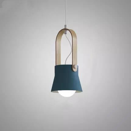Nordic Dome Wood Pendant Light