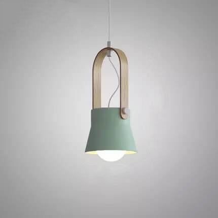 Nordic Dome Wood Pendant Light