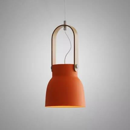 Nordic Dome Wood Pendant Light