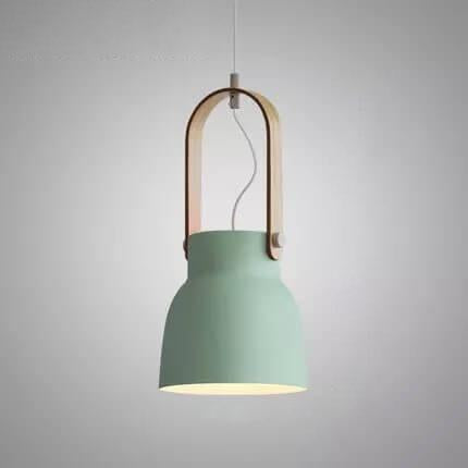 Nordic Dome Wood Pendant Light