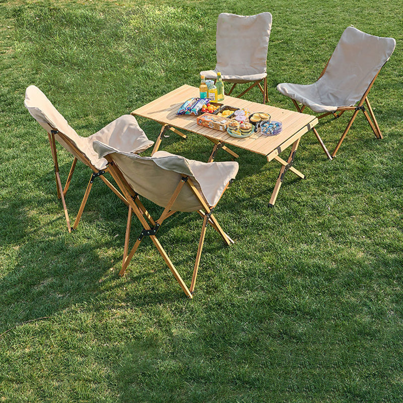 Contemporary Industrial Oxford Fabric Steel Foldable Camping Chair Backrest For Outdoor Patio