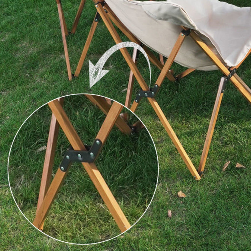 Contemporary Industrial Oxford Fabric Steel Foldable Camping Chair Backrest For Outdoor Patio