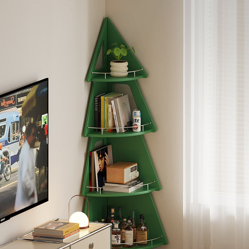 Christmas Tree Corner Storage Shelf