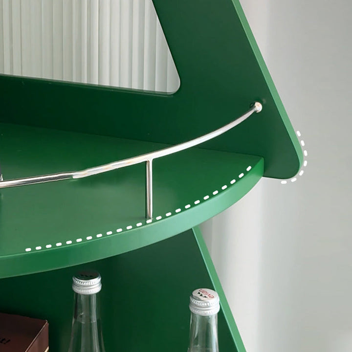 Christmas Tree Corner Storage Shelf