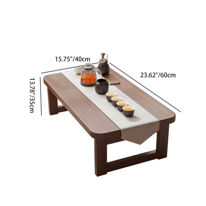 Traditional Rectangular End Table