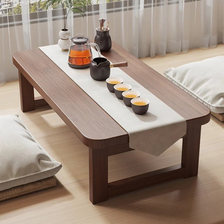 Traditional Rectangular End Table