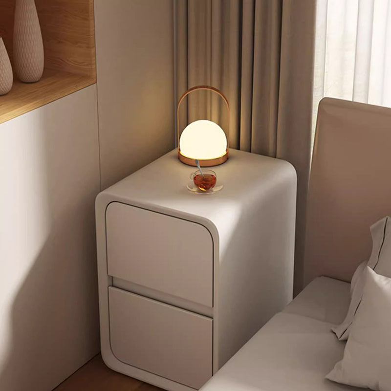 Minimalist Leather Nightstand