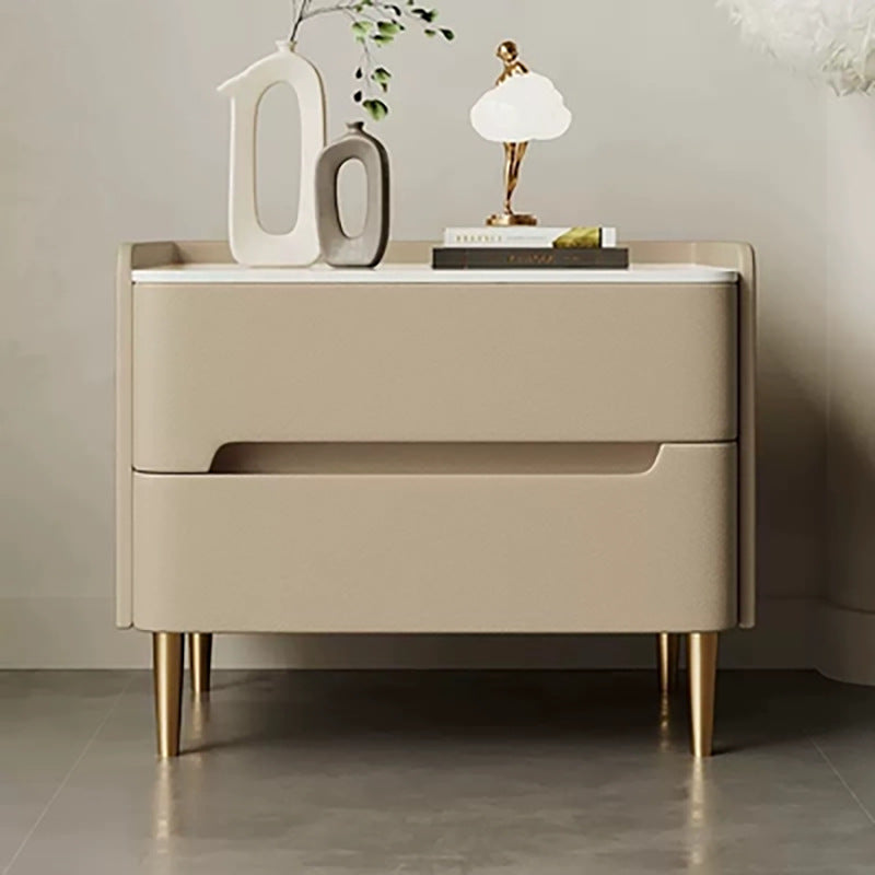 Nordic Cylinder Stainless Steel Nightstand
