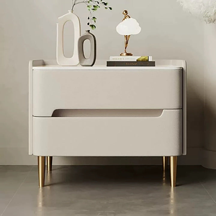 Nordic Cylinder Stainless Steel Nightstand