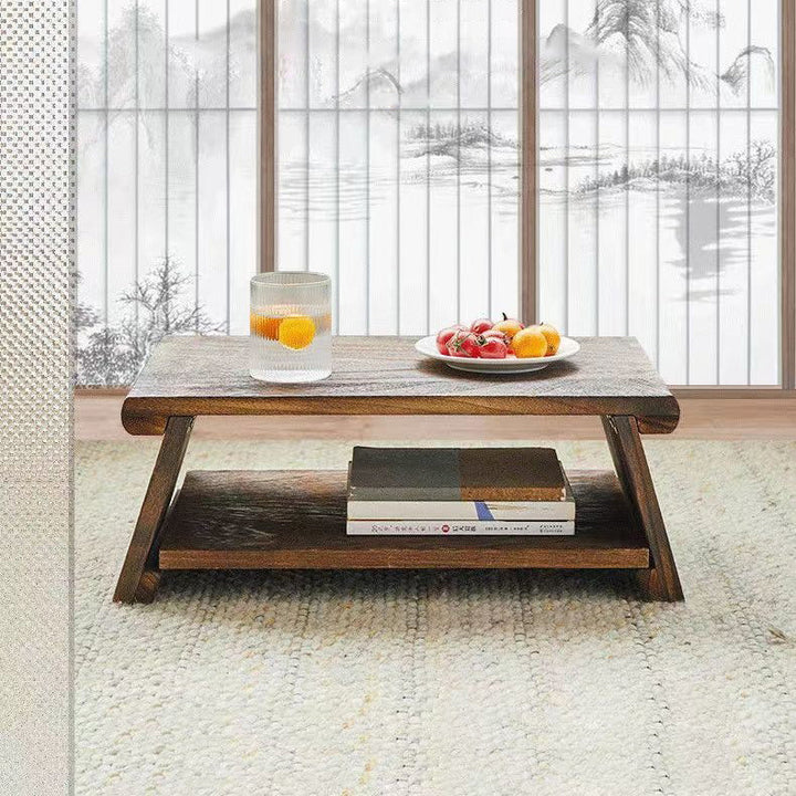 Traditional Solid Wood Coffee Table