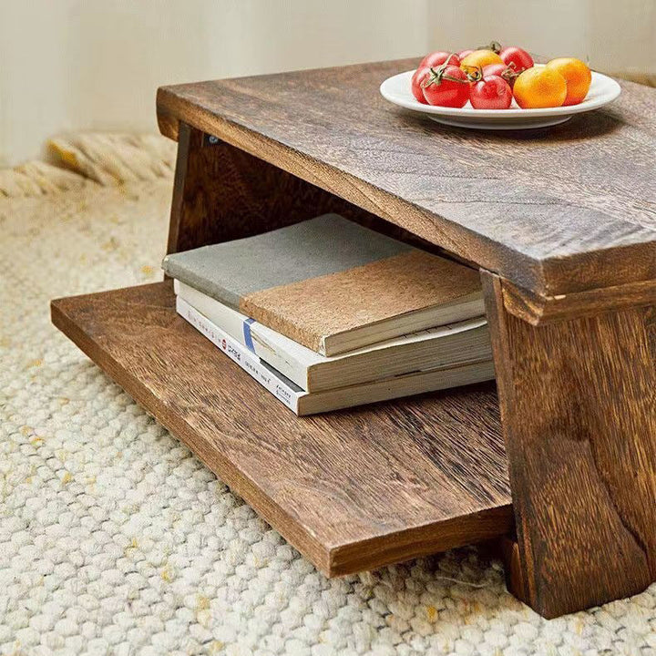 Traditional Solid Wood Coffee Table
