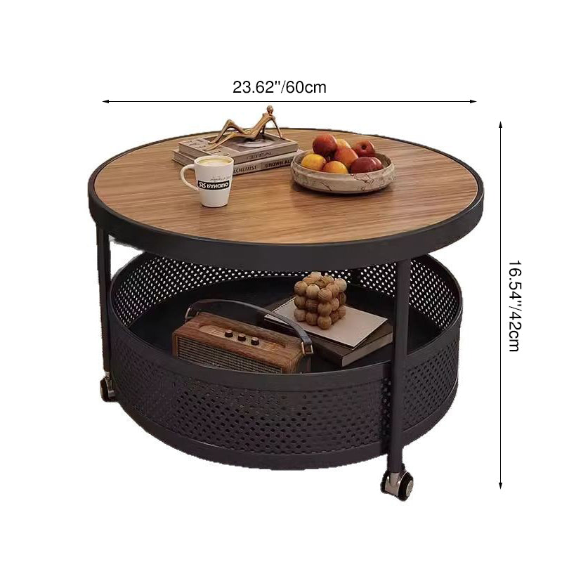 Nordic Round Metal Side Table