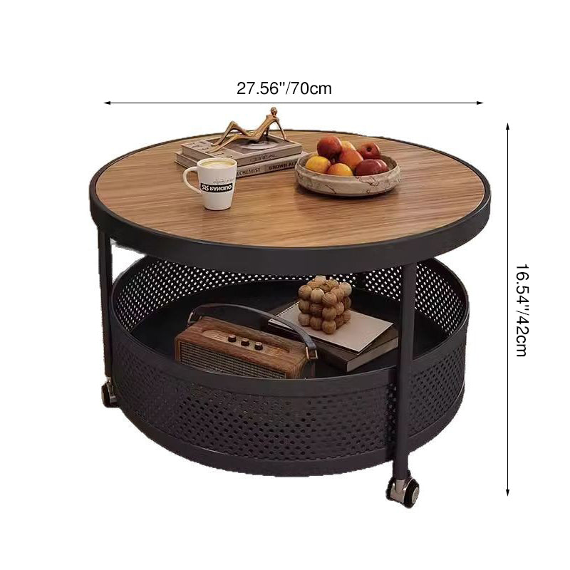 Nordic Round Metal Side Table
