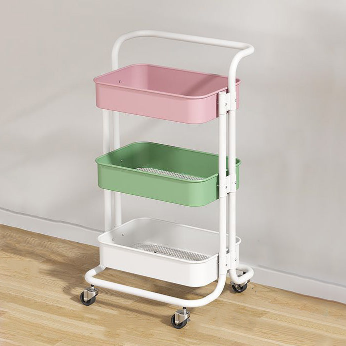 Contemporary Rectangular Steel End Table
