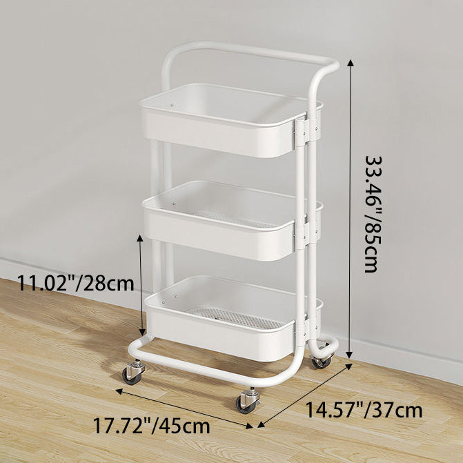 Contemporary Rectangular Steel End Table