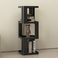 Contemporary Scandinavian Iron Square Bookshelves 3/4/5-Tier Standing Shelves For Home Office
