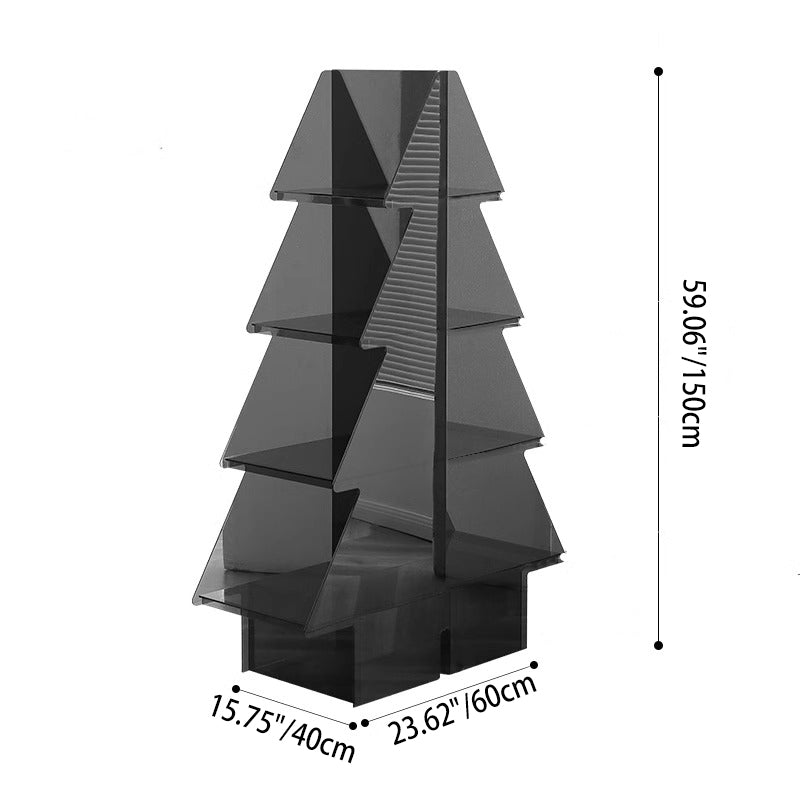 Christmas Tree Acrylic Storage Cabinet