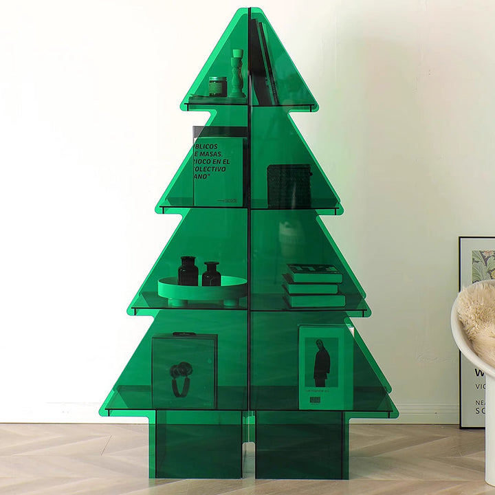 Christmas Tree Acrylic Storage Cabinet
