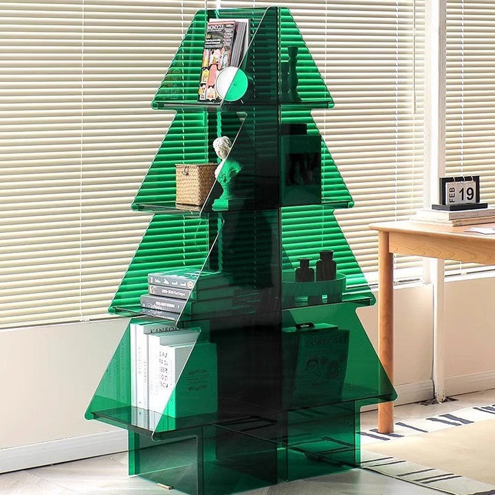 Christmas Tree Acrylic Storage Cabinet
