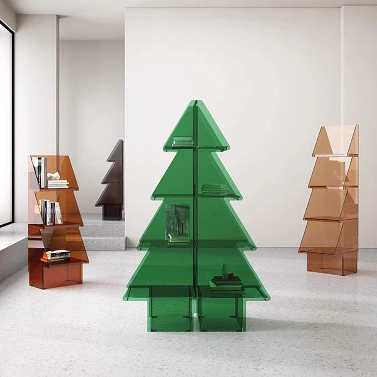 Christmas Tree Acrylic Storage Cabinet