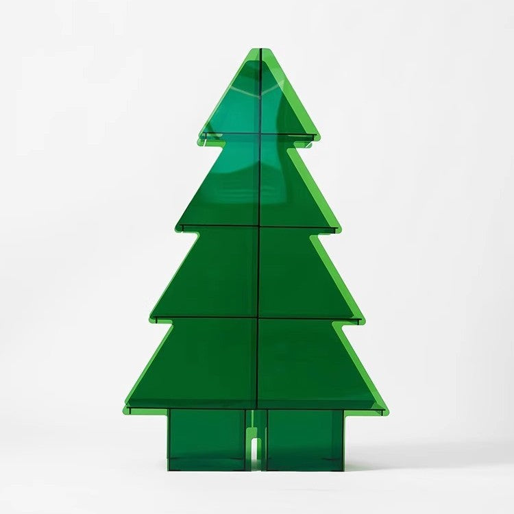 Christmas Tree Acrylic Storage Cabinet