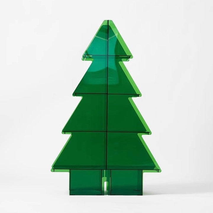 Christmas Tree Acrylic Storage Cabinet