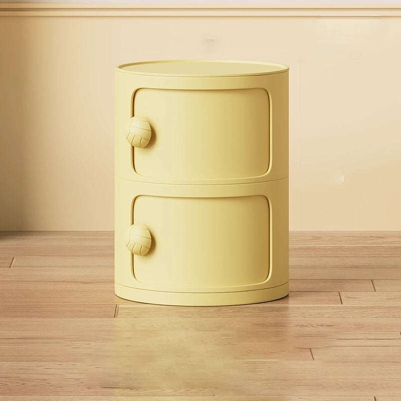 Minimalist Round Nightstand