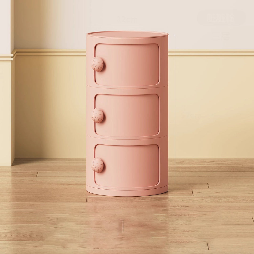 Minimalist Round Nightstand