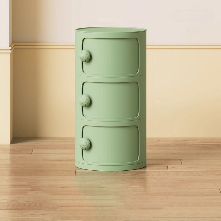 Minimalist Round Nightstand