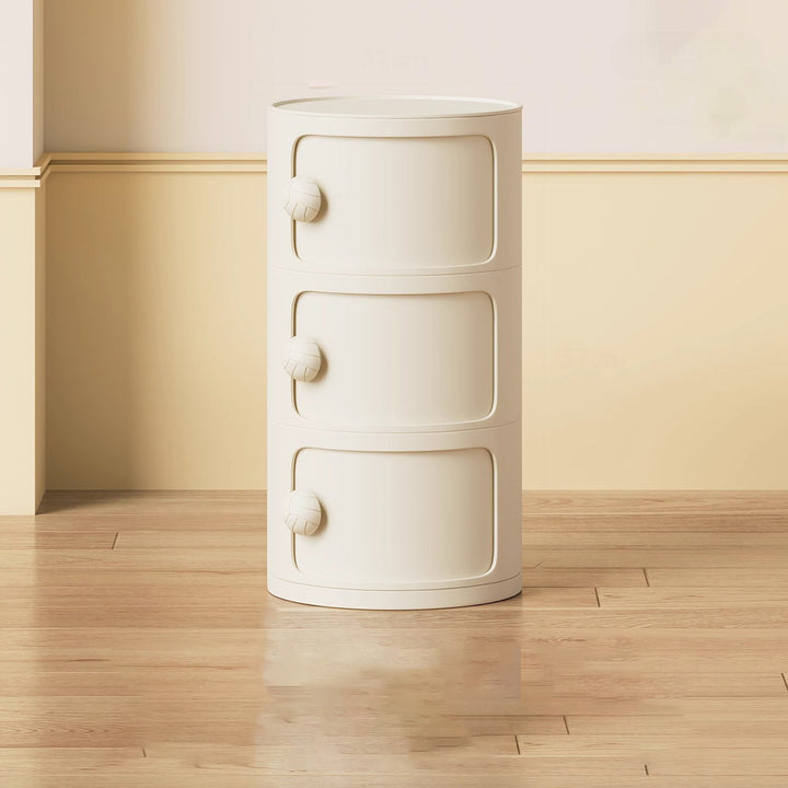 Minimalist Round Nightstand