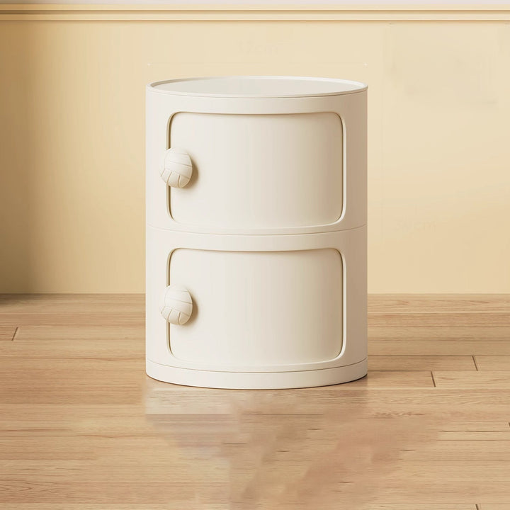 Minimalist Round Nightstand