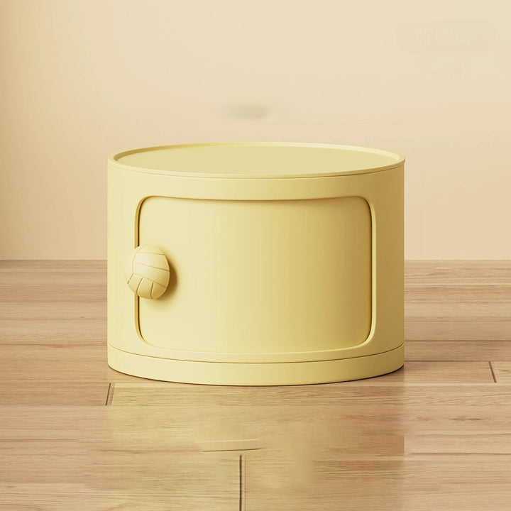 Minimalist Round Nightstand