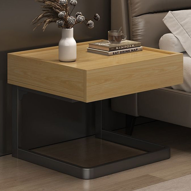 Minimalist Rectangular Iron Nightstand