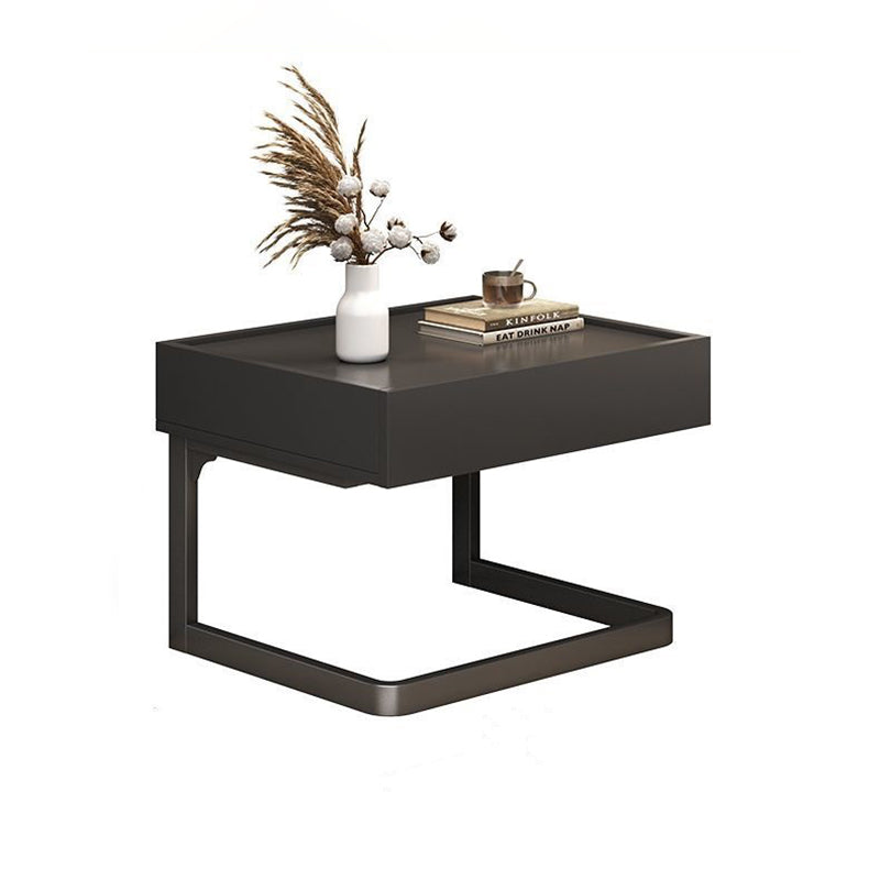 Minimalist Rectangular Iron Nightstand