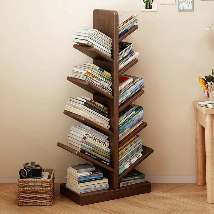 Christmas Tree 8-Shelf Bookshelf