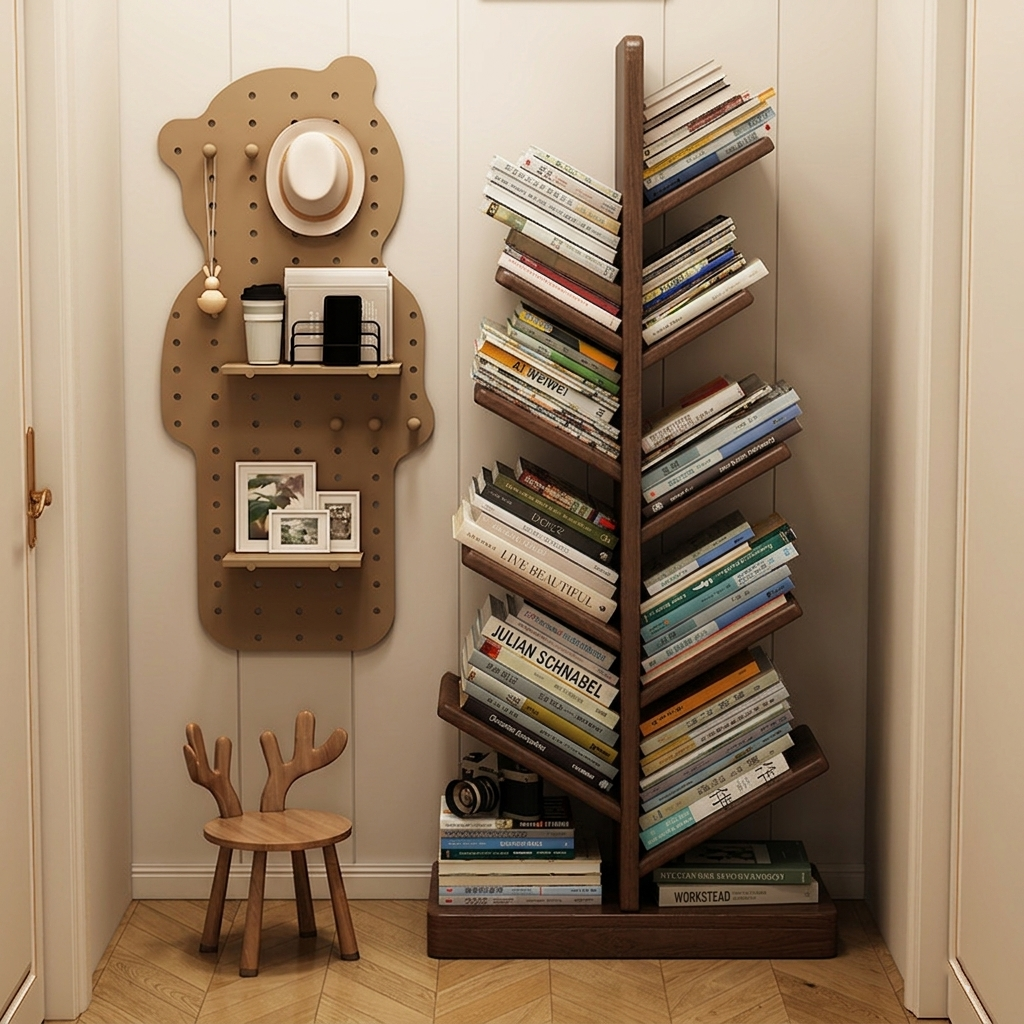 Christmas Tree 8-Shelf Bookshelf