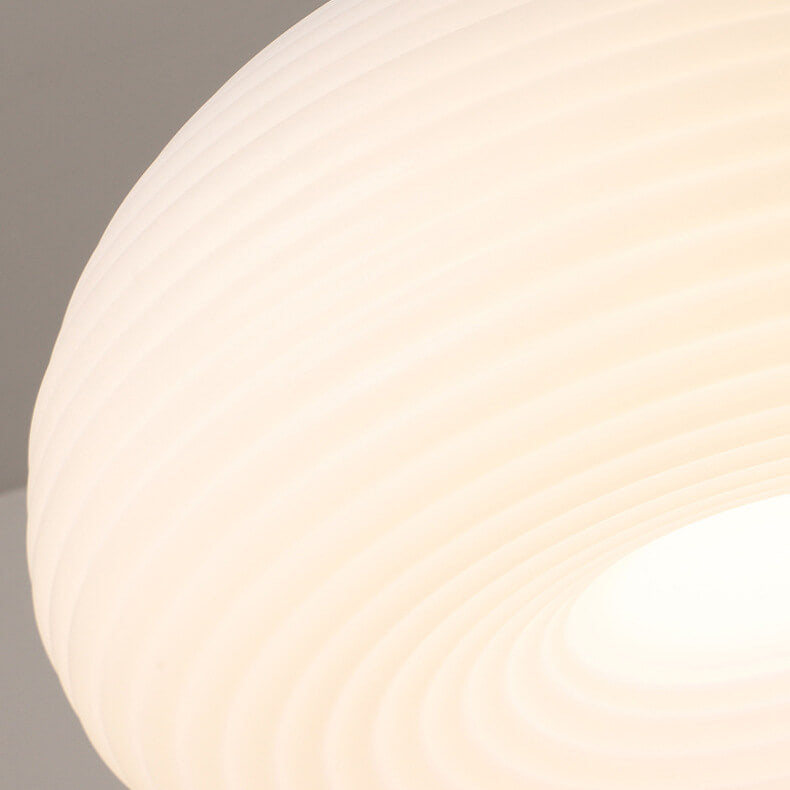 Minimalist Round Iron LED Pendant Light