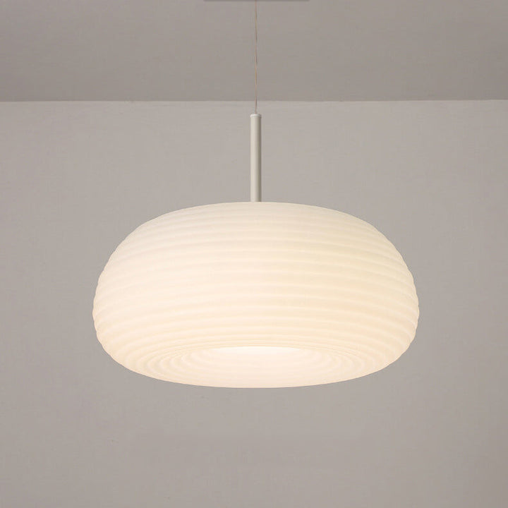 Minimalist Round Iron LED Pendant Light