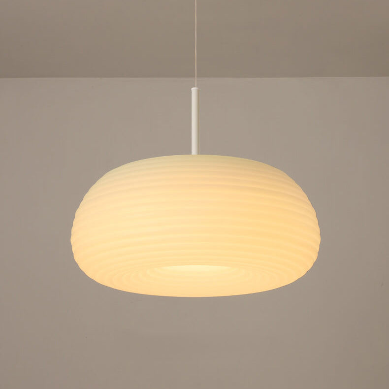 Minimalist Round Iron LED Pendant Light