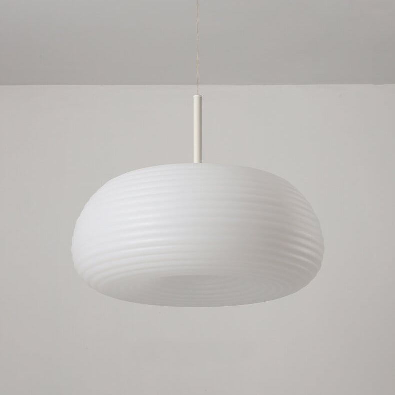 Minimalist Round Iron LED Pendant Light