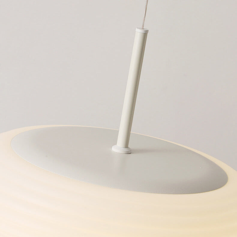 Minimalist Round Iron LED Pendant Light