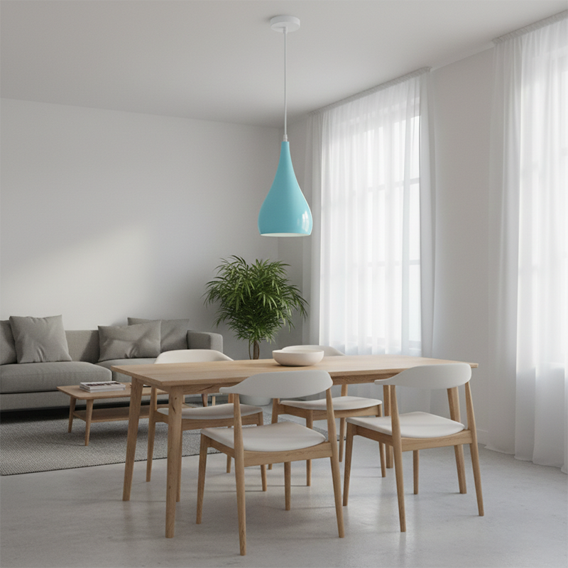 Contemporary Aluminum Pendant Light